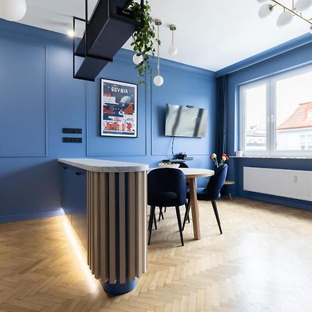 Blue Door Apartment, Swietojanska, Srodmiescie Γκντίνια Εξωτερικό φωτογραφία