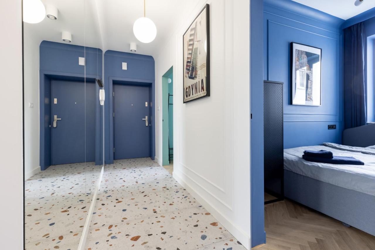 Blue Door Apartment, Swietojanska, Srodmiescie Γκντίνια Εξωτερικό φωτογραφία